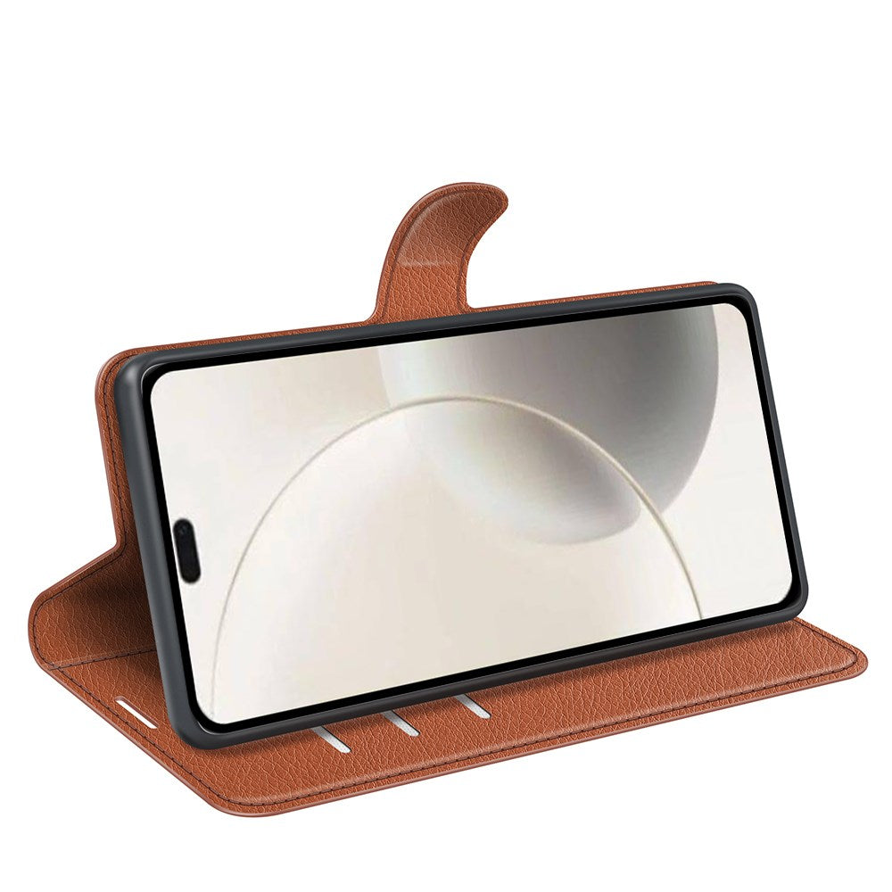 EIDERWOOD Honor 400 Smart Faux Leather Flip Case with Cardholder & Stand Function - Brown