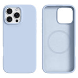 iPhone 16 Pro Max 2-in-1 Silicone & Hard Plastic Case - MagSafe Compatible - Light Blue