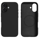 iPhone 17 2-in-1 Silicone & Hard Plastic Case- MagSafe Compatible - Black
