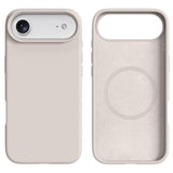 iPhone Air 2-in-1 Silicone & Hard Plastic Case- MagSafe Compatible - White