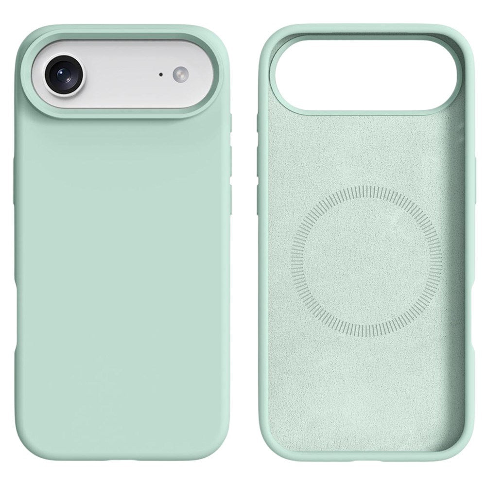 iPhone Air 2-in-1 Silicone & Hard Plastic Case- MagSafe Compatible - Light Green