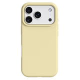 iPhone 17 Pro Max 2-in-1 Silicone & Hard Plastic Case- MagSafe Compatible - Yellow