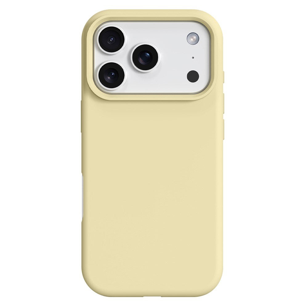 iPhone 17 Pro 2-in-1 Silicone & Hard Plastic Case- MagSafe Compatible - Yellow