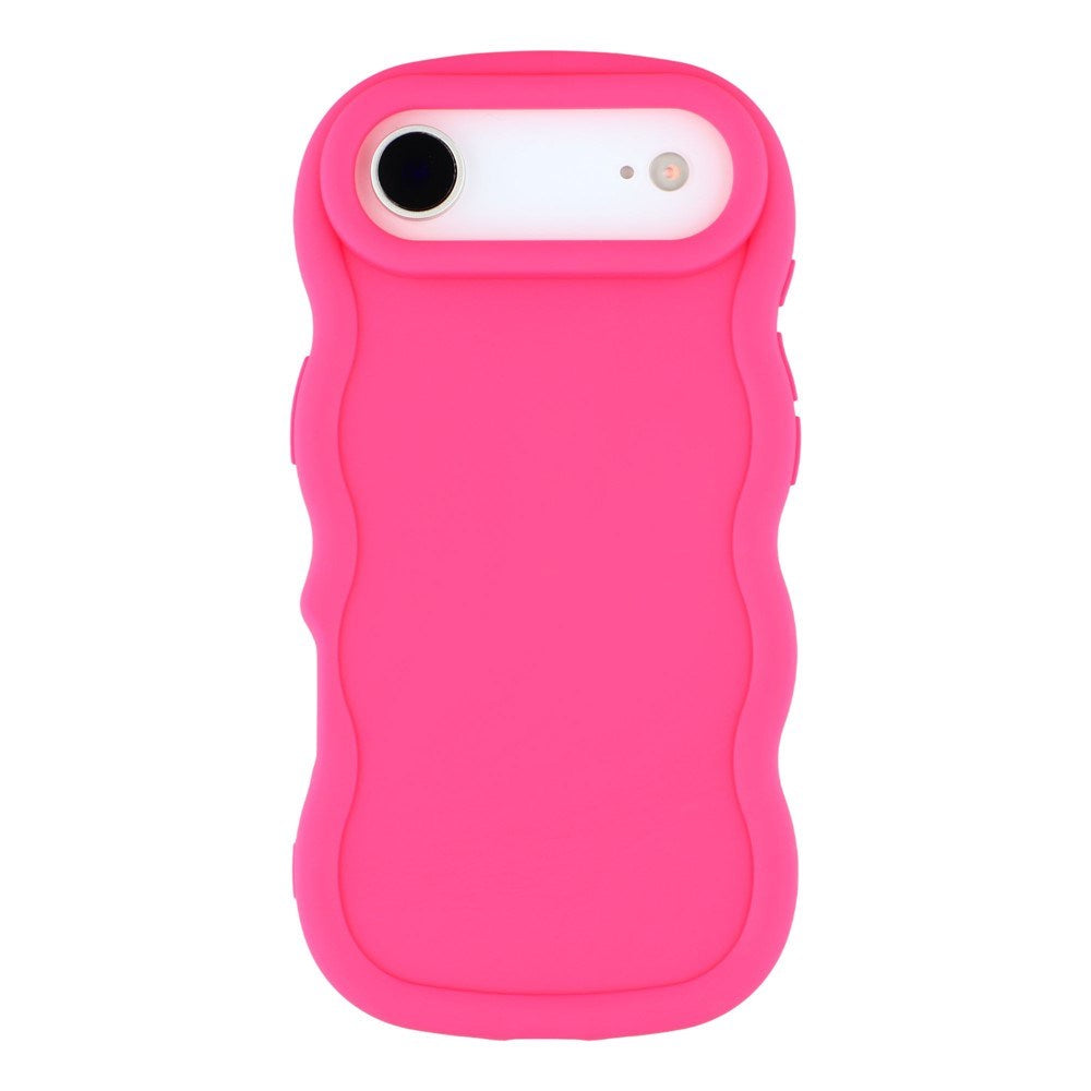 EIDERWOOD iPhone Air Flexible Plastic Wavy Case - Pink
