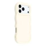 EIDERWOOD iPhone 17 Pro Max Flexible Plastic Wavy Case - White
