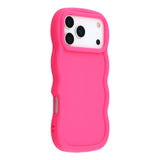 EIDERWOOD iPhone 17 Pro Flexible Plastic Wavy Case - Pink