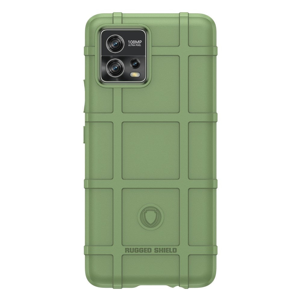 Motorola Moto G72 Rugged Shield Series Tough Case - Green