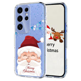 EIDERWOOD Samsung Galaxy S25 Ultra Flexible Plastic Christmas Case with Motif - Transparent / Santa Claus
