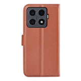 Xiaomi 15T Pro EIDERWOOD Faux Leather Flip Case with Cardholder & Stand Function - Brown