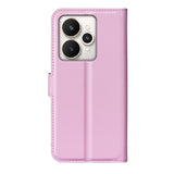 Realme 15 EIDERWOOD Faux Leather Flip Case with Cardholder & Stand Function - Pink
