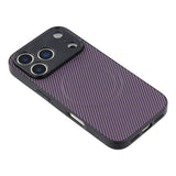 iPhone 18 Pro Max / 17 Pro Max EIDERWOOD Hybrid Carbon Case - MagSafe Compatible - Purple