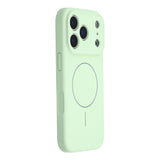 EIDERWOOD iPhone 17 Pro Max Flexible Plastic Case with Lined Inside - MagSafe Compatible - Mint Green