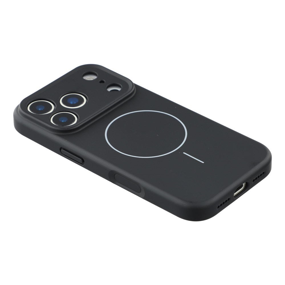 EIDERWOOD iPhone 17 Pro Max Flexible Plastic Case with Lined Inside - MagSafe Compatible - Black