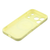 EIDERWOOD iPhone 17 Pro Max Flexible Plastic Case with Lined Inside - MagSafe Compatible - Yellow