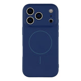 EIDERWOOD iPhone 17 Pro Max Flexible Plastic Case with Lined Inside - MagSafe Compatible - Dark Blue