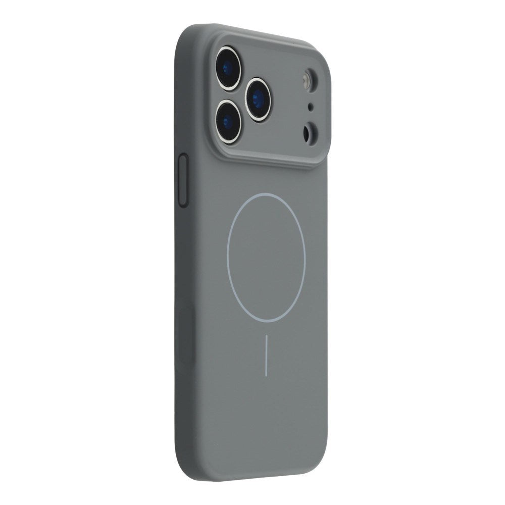 EIDERWOOD iPhone 17 Pro Max Flexible Plastic Case with Lined Inside - MagSafe Compatible - Dark Grey