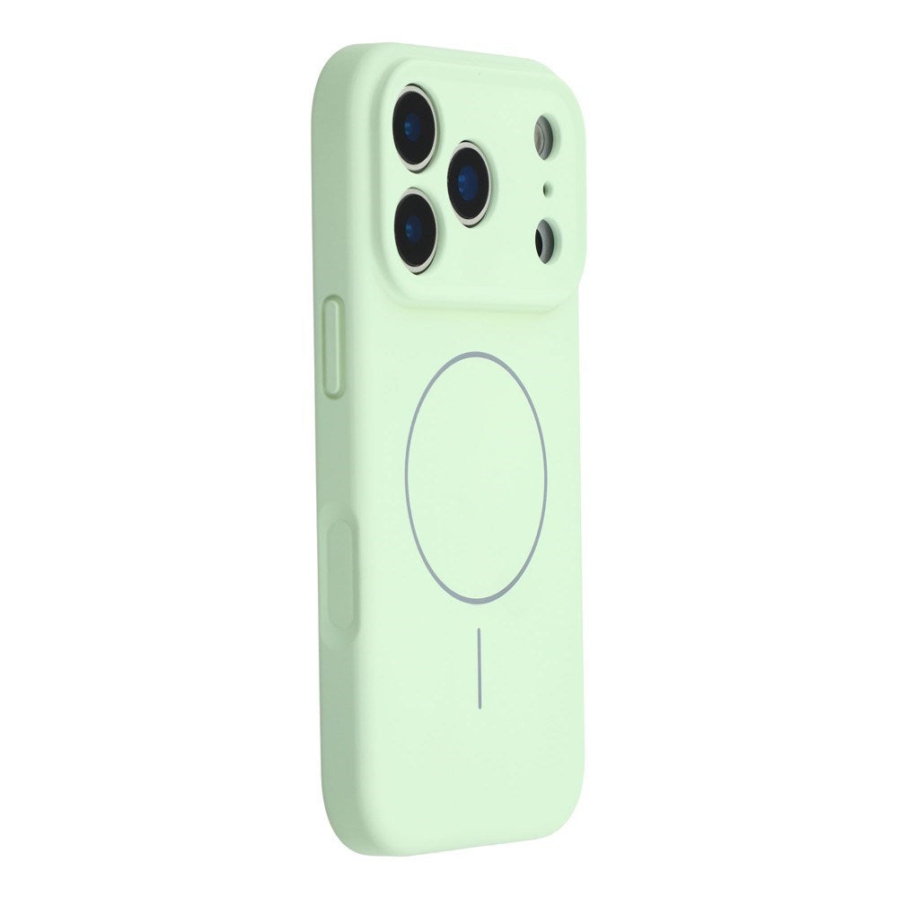 EIDERWOOD iPhone 17 Pro Flexible Plastic Case with Lined Inside - MagSafe Compatible - Mint Green