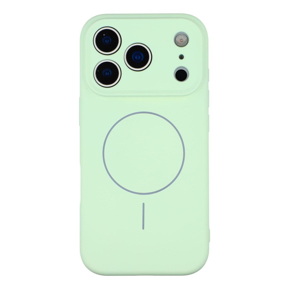 EIDERWOOD iPhone 17 Pro Flexible Plastic Case with Lined Inside - MagSafe Compatible - Mint Green