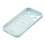 EIDERWOOD iPhone 17 Pro Flexible Plastic Case with Lined Inside - MagSafe Compatible - Light Blue