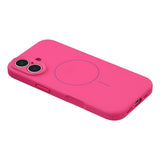 EIDERWOOD iPhone 17 Flexible Plastic Case with Lined Inside - MagSafe Compatible - Hot Pink