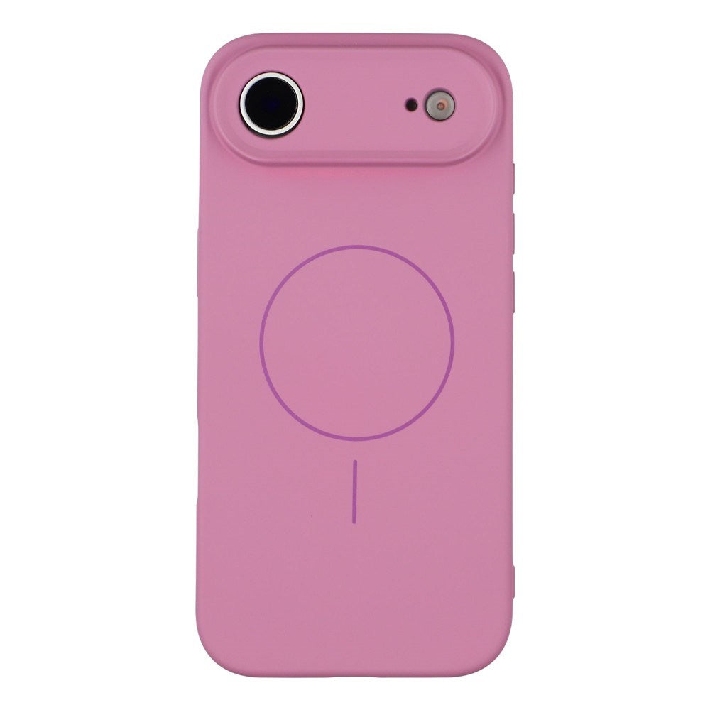 EIDERWOOD iPhone Air Flexible Plastic Case with Lined Inside - MagSafe Compatible - Hot Pink