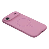 EIDERWOOD iPhone Air Flexible Plastic Case with Lined Inside - MagSafe Compatible - Hot Pink