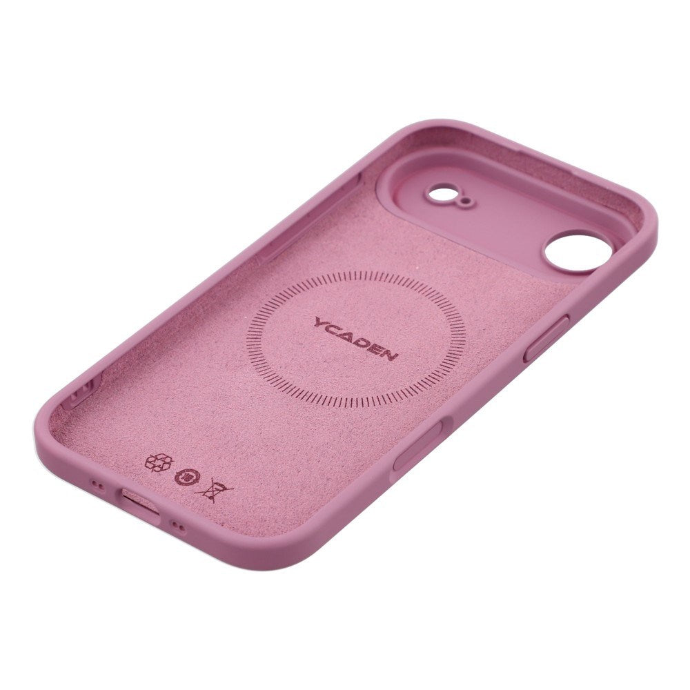 EIDERWOOD iPhone Air Flexible Plastic Case with Lined Inside - MagSafe Compatible - Hot Pink