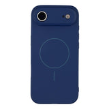 EIDERWOOD iPhone Air Flexible Plastic Case with Lined Inside - MagSafe Compatible - Dark Blue