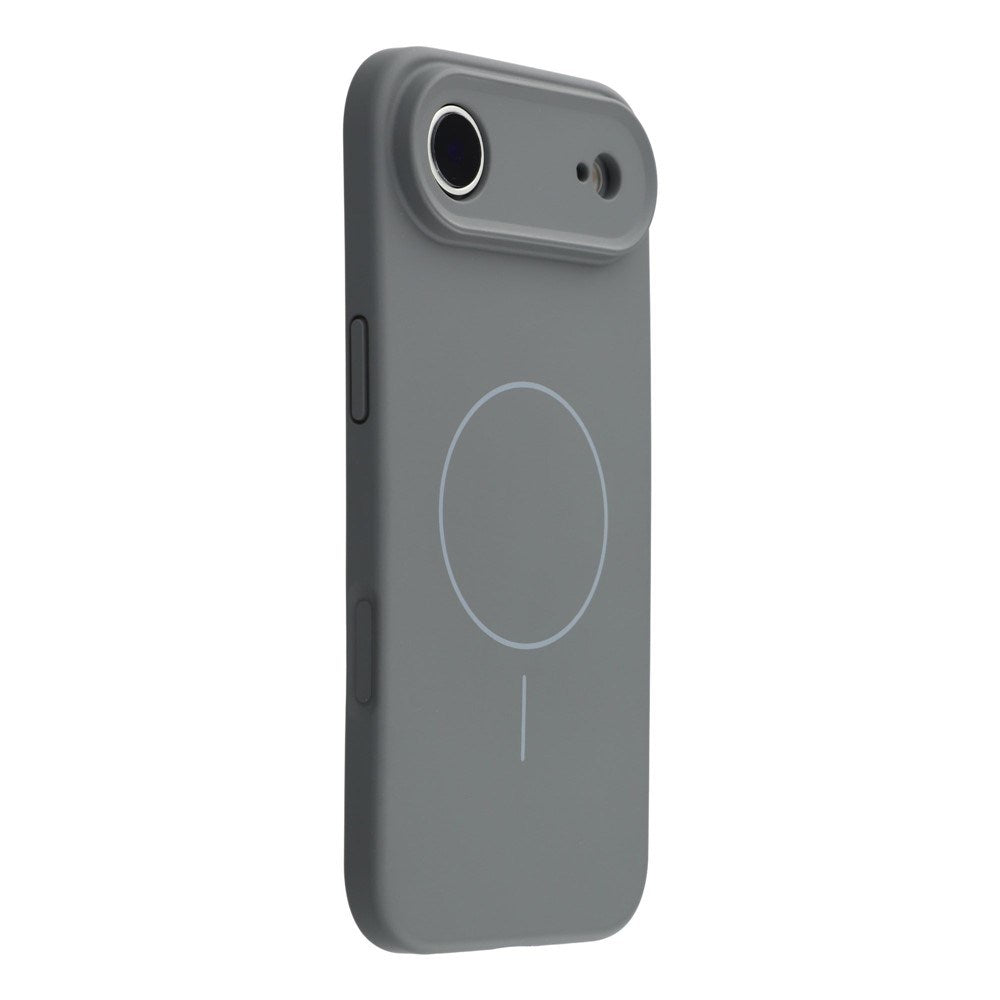 EIDERWOOD iPhone Air Flexible Plastic Case with Lined Inside - MagSafe Compatible - Dark Grey