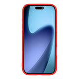 EIDERWOOD iPhone Air Flexible Plastic Case with Lined Inside - MagSafe Compatible - Red