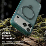 iPhone 17 Pro Max TORRAS Ostand Q3 Air Case with Kickstand - MagSafe Compatible - Green