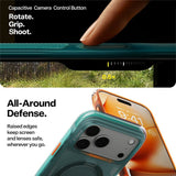 iPhone 17 Pro TORRAS Ostand Q3 Air Case with Kickstand - MagSafe Compatible - Green