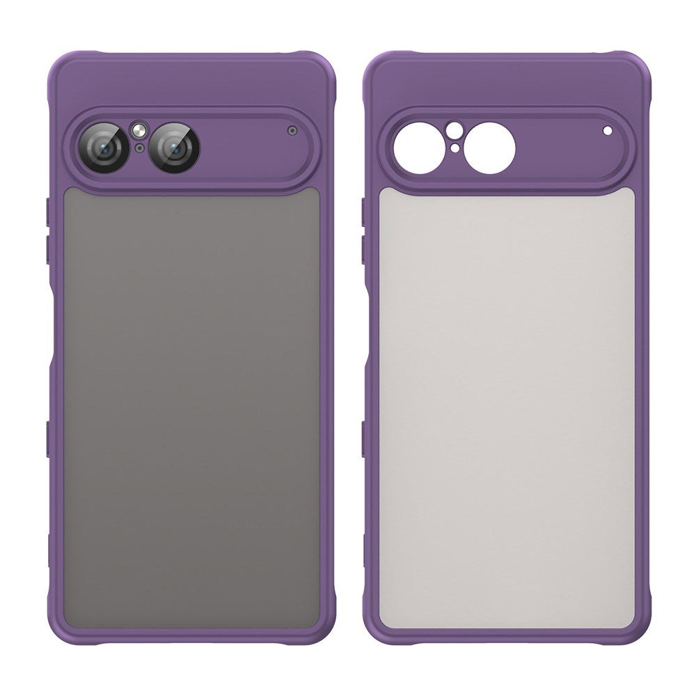 EIDERWOOD Sony Xperia 10 VII Matte Hybrid Case - Transparent / Purple