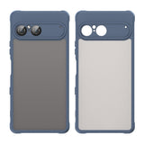 EIDERWOOD Sony Xperia 10 VII Matte Hybrid Case - Transparent / Dark Blue