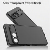 EIDERWOOD Sony Xperia 10 VII Matte Hybrid Case - Black