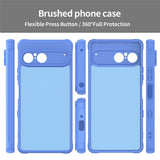 EIDERWOOD Sony Xperia 10 VII Matte Hybrid Case - Transparent / Blue