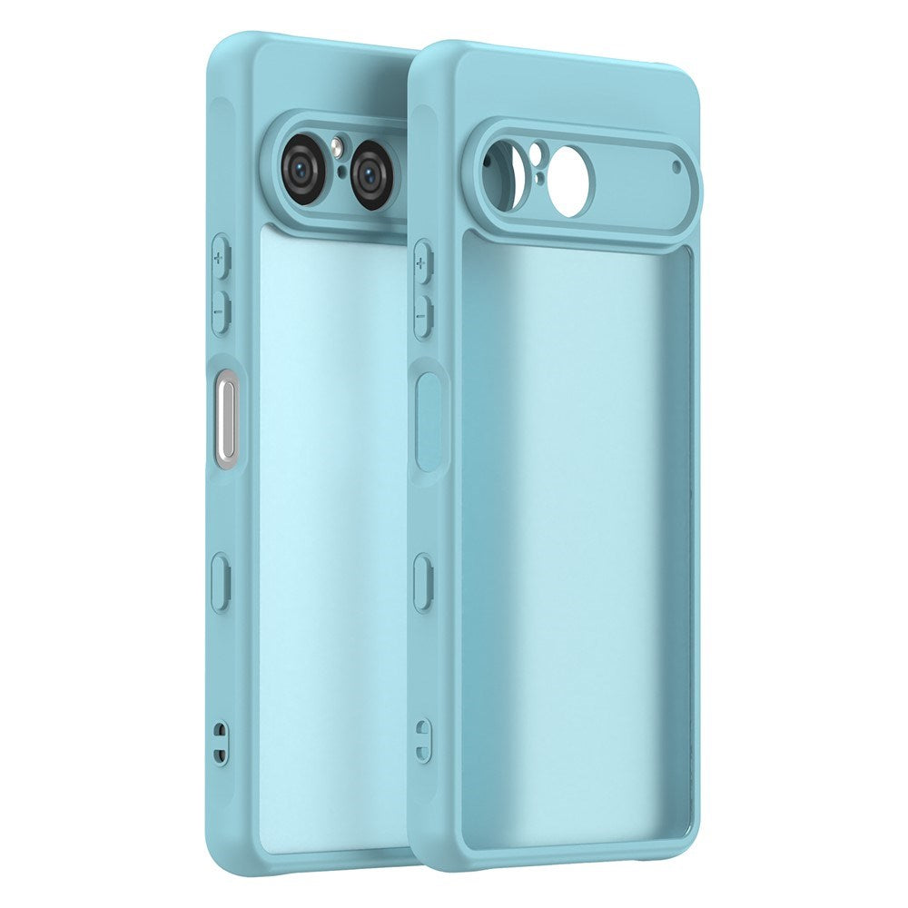 EIDERWOOD Sony Xperia 10 VII Matte Hybrid Case - Transparent / Light Blue