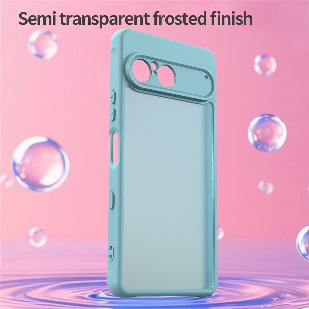 EIDERWOOD Sony Xperia 10 VII Matte Hybrid Case - Transparent / Light Blue