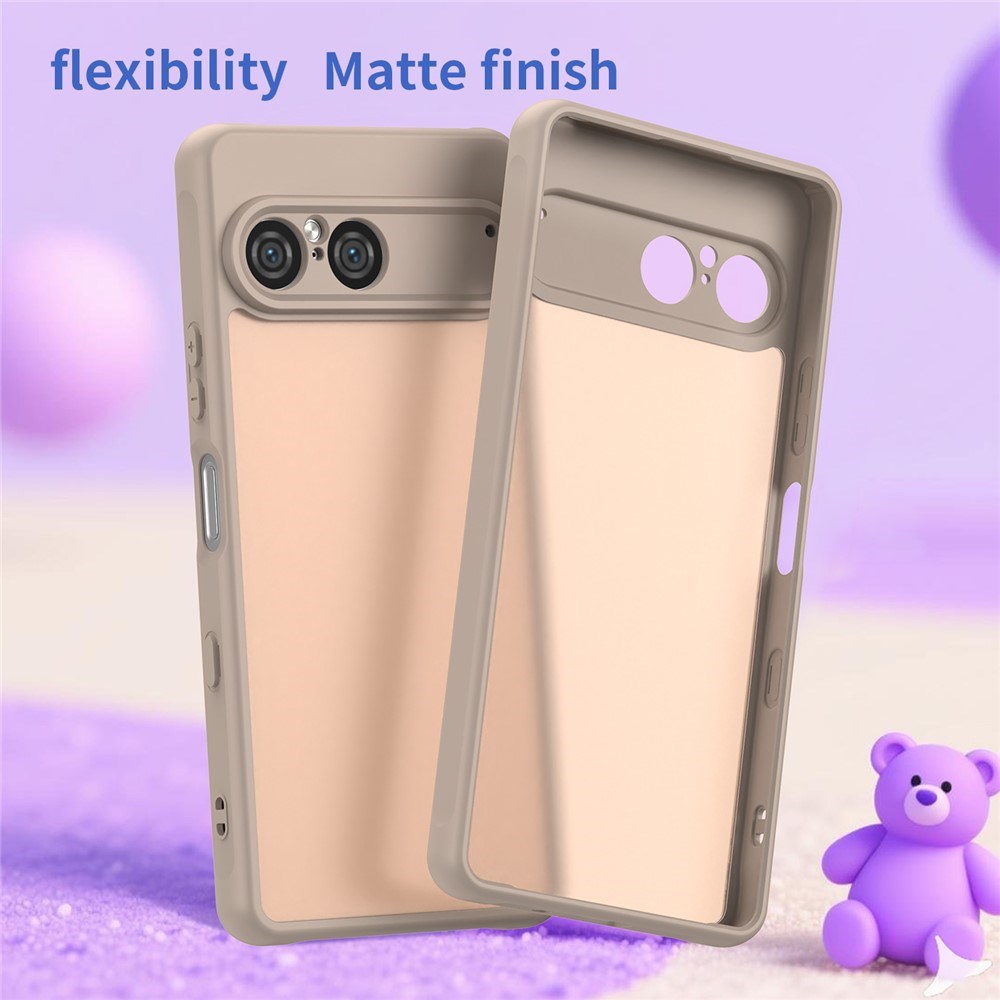 EIDERWOOD Sony Xperia 10 VII Matte Hybrid Case - Transparent / Beige