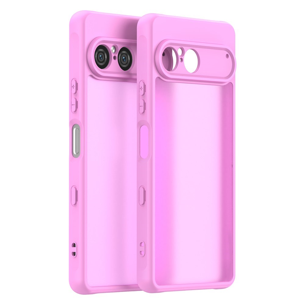EIDERWOOD Sony Xperia 10 VII Matte Hybrid Case - Transparent / Pink