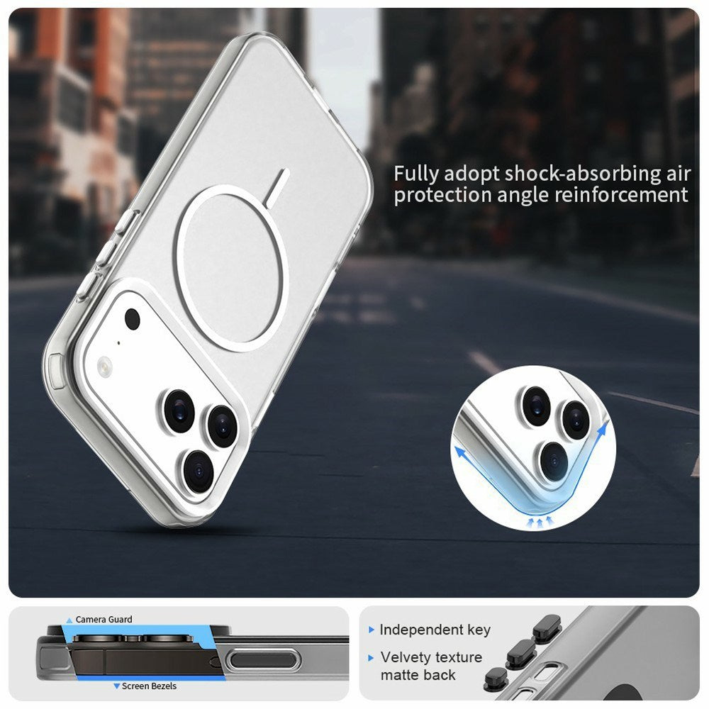 iPhone 18 Pro / 17 Pro EIDERWOOD Hybrid Plastic Case - MagSafe Compatible - White