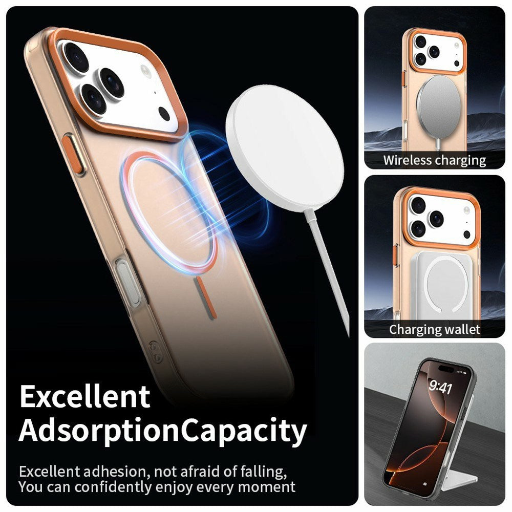 iPhone 18 Pro / 17 Pro EIDERWOOD Hybrid Plastic Case - MagSafe Compatible - Orange