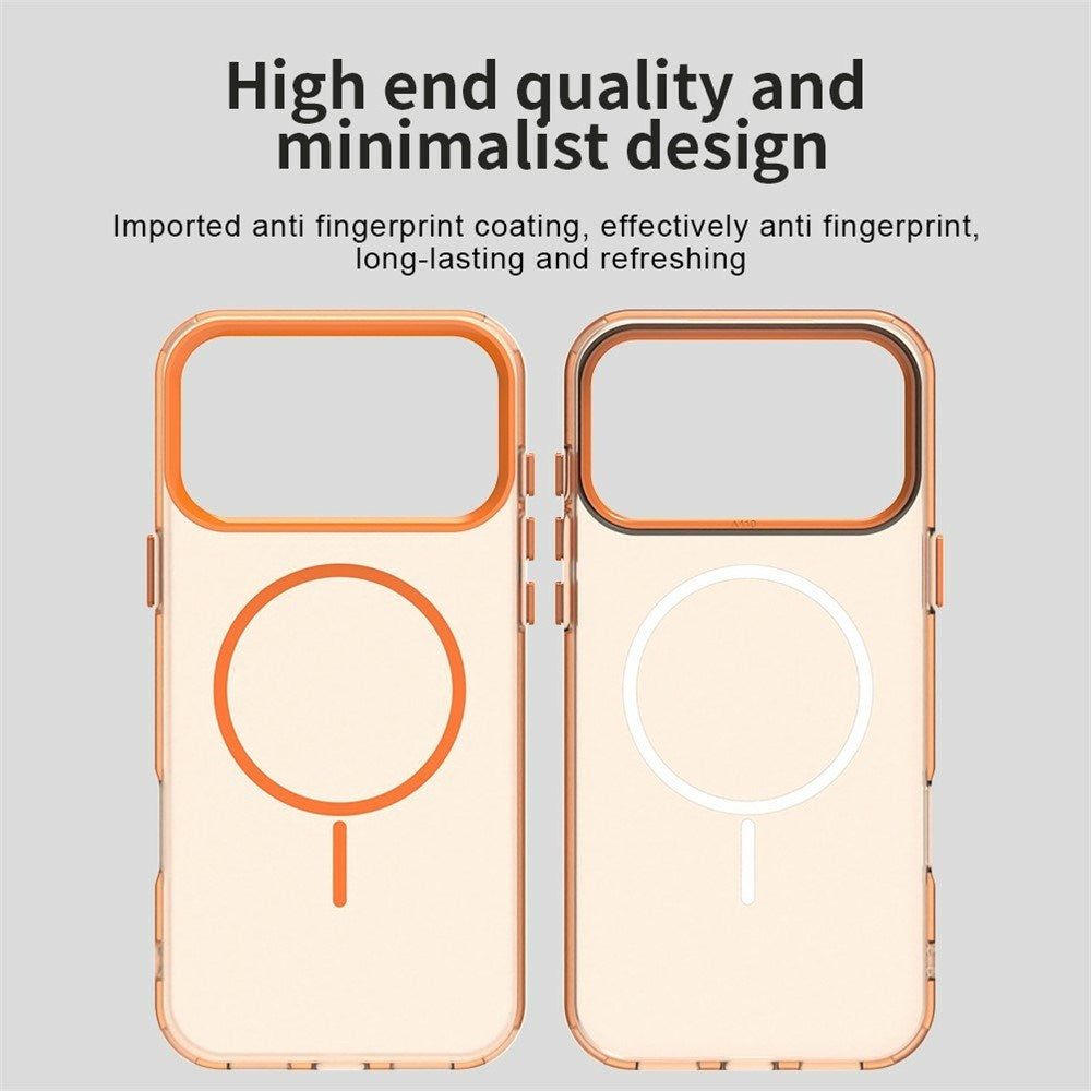 iPhone 18 Pro / 17 Pro EIDERWOOD Hybrid Plastic Case - MagSafe Compatible - Orange