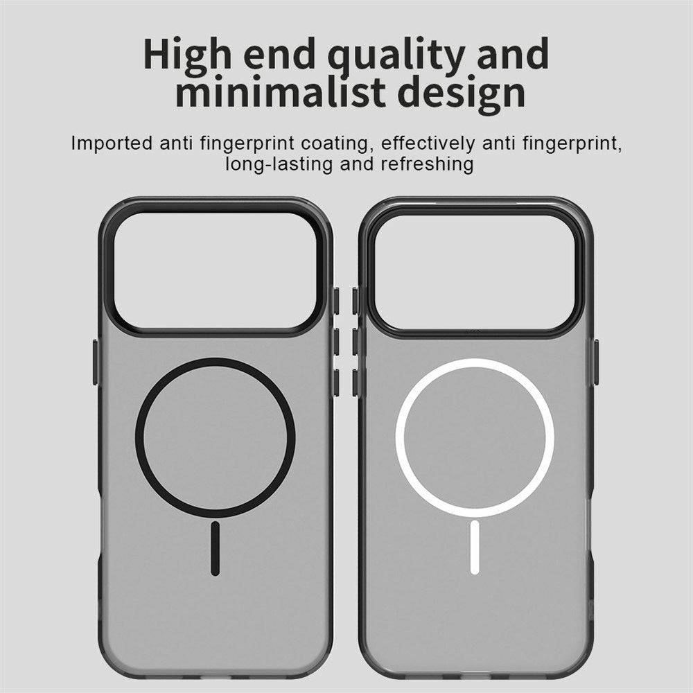 iPhone 18 Pro / 17 Pro EIDERWOOD Hybrid Plastic Case - MagSafe Compatible - Black
