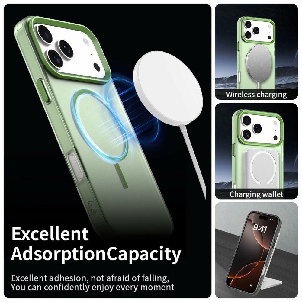 iPhone 18 Pro / 17 Pro EIDERWOOD Hybrid Plastic Case - MagSafe Compatible - Green