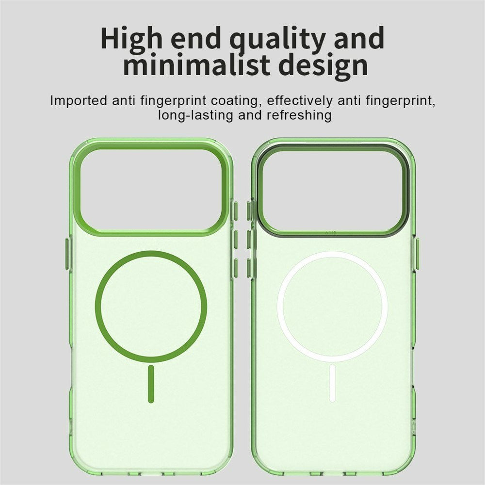 iPhone 18 Pro / 17 Pro EIDERWOOD Hybrid Plastic Case - MagSafe Compatible - Green