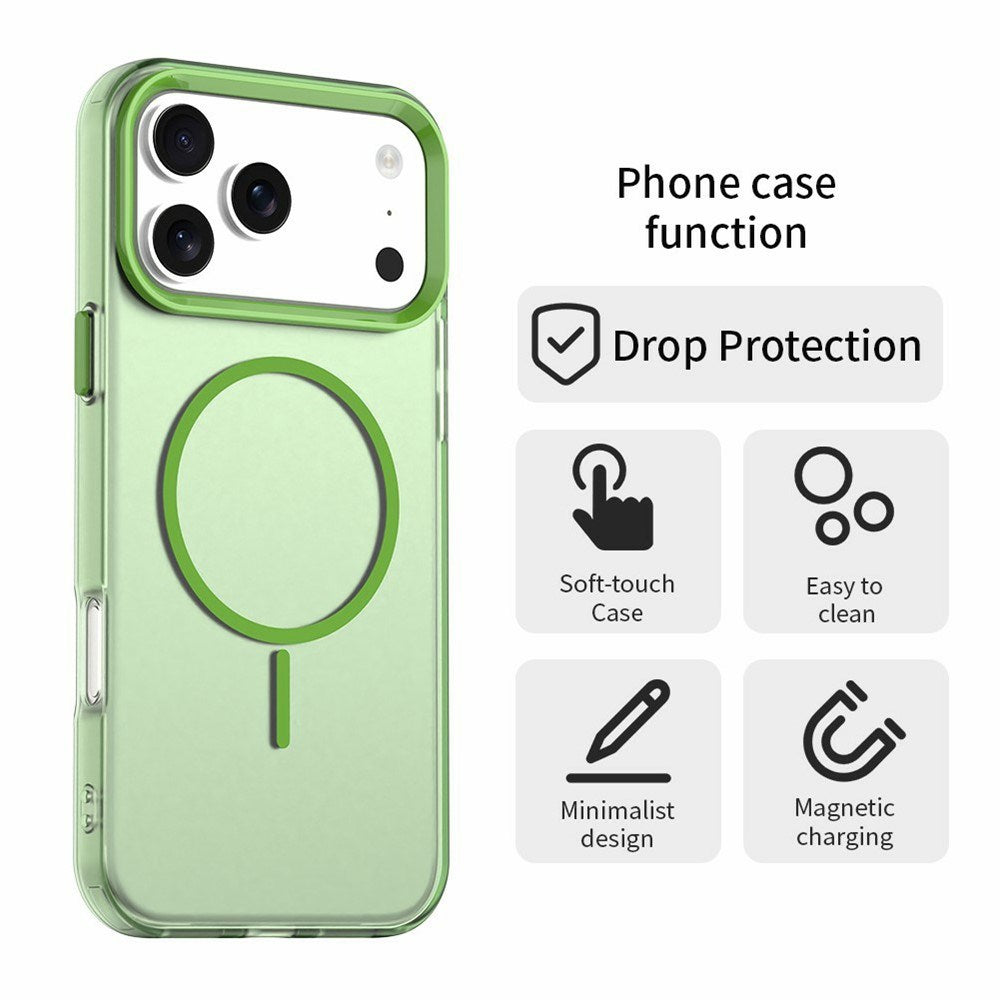 iPhone 18 Pro / 17 Pro EIDERWOOD Hybrid Plastic Case - MagSafe Compatible - Green