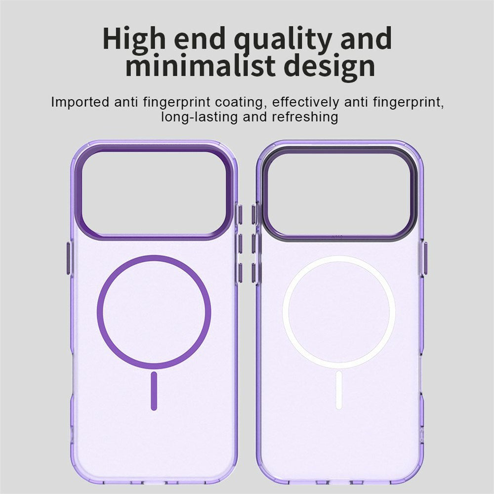 iPhone 18 Pro / 17 Pro EIDERWOOD Hybrid Plastic Case - MagSafe Compatible - Purple