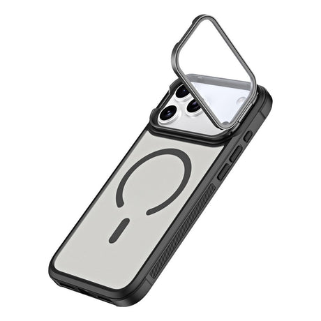 iPhone 18 Pro / 17 Pro EIDERWOOD Hybrid Plastic Case with Camera Case & Stand Function - MagSafe Compatible - Black