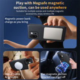 EIDERWOOD OnePlus 15 Hybrid Plastic Case with Faux Leather - MagSafe Compatible - Grey